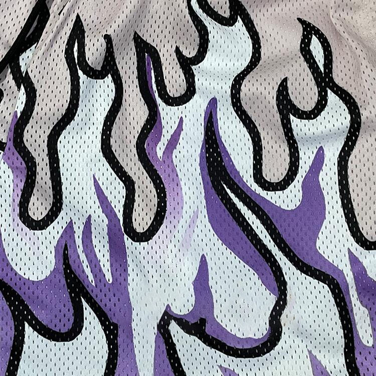 Hestic Sports Wear High Quality Custom Made Basketball Shorts For Mens Cropped Fit Polyester Plain Sublimation Shorts For Mens